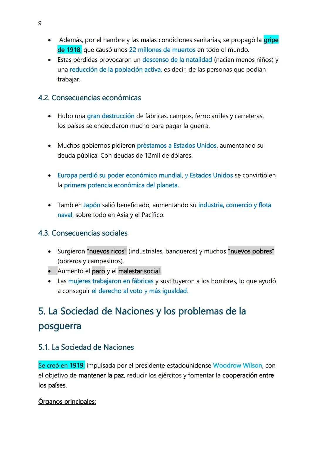 1
# LA 1º GUERRA MUNDIAL
1. Las causas de la guerra:
A comienzos del siglo XX, Europa vivía fuertes tensiones. Alemania se había
converti
