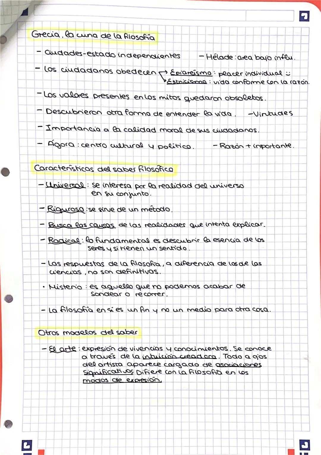 # Filosofia
(amor a la
Sabiduría)
Parcial oct.
- Toda ciencia tiene obieto $\Rightarrow$ lo que se quiere saber/se sabe
método $\Righta