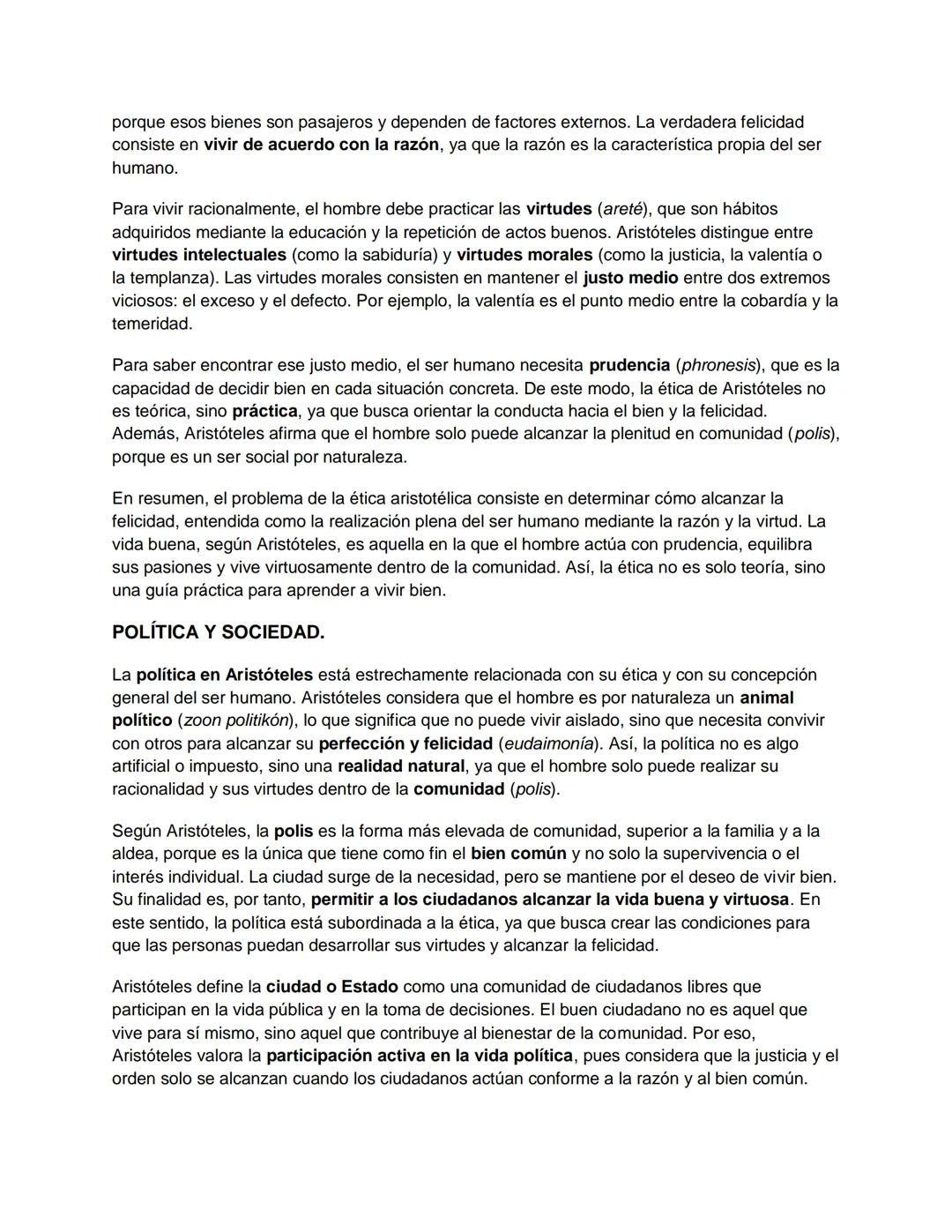 # ARISTÓTELES.
EL PROBLEMA DE LA REALIDAD.
El problema de la realidad en Aristóteles surge como respuesta a las ideas de su maestro
Platón