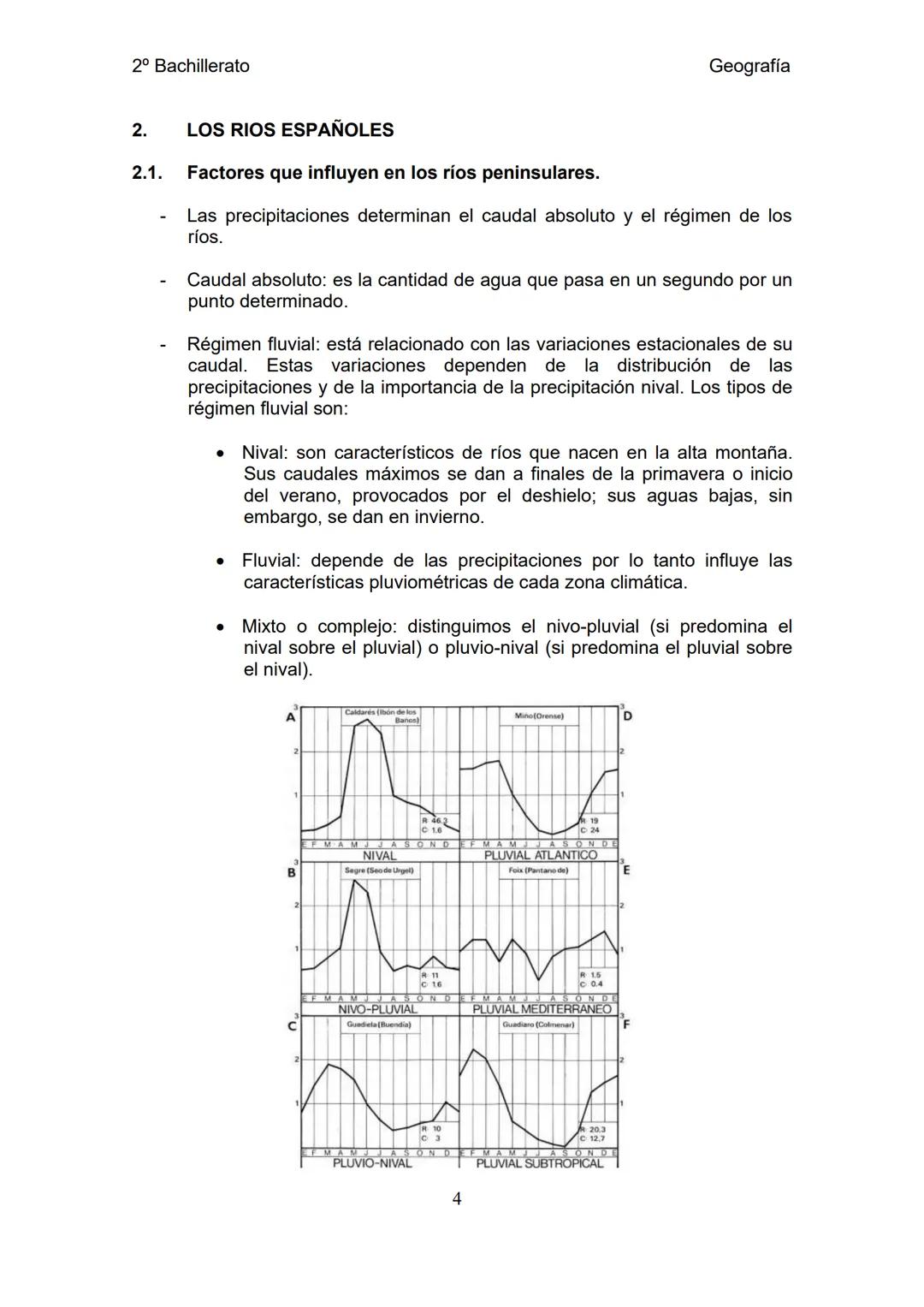 2º Bachillerato
Geografía
# UNIDAD DE PROGRAMACIÓN 3. LA DIVERSIDAD
HIDROGRÁFICA Y VEGETAL.
Con esta unidad de programación vamos a trabaj