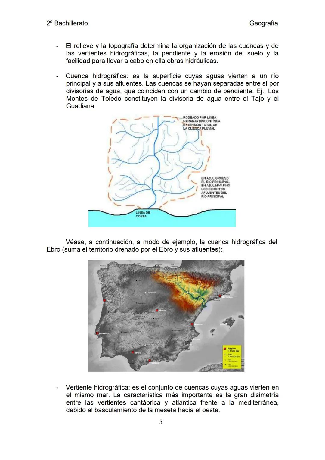 2º Bachillerato
Geografía
# UNIDAD DE PROGRAMACIÓN 3. LA DIVERSIDAD
HIDROGRÁFICA Y VEGETAL.
Con esta unidad de programación vamos a trabaj