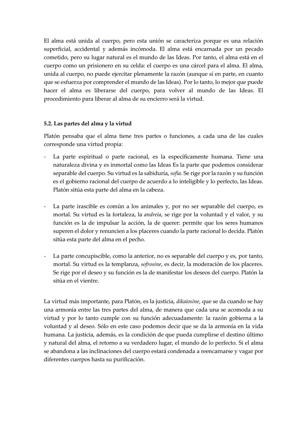 # TEMA 3. PLATÓN
Para entender la filosofía de Platón (que en realidad se llamaba Aristocles) es necesario
conocer algo de su biografía y d