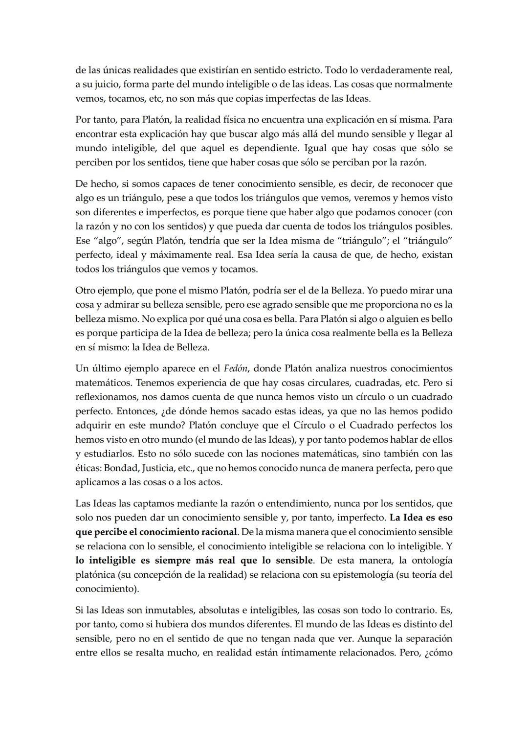 # TEMA 3. PLATÓN
Para entender la filosofía de Platón (que en realidad se llamaba Aristocles) es necesario
conocer algo de su biografía y d