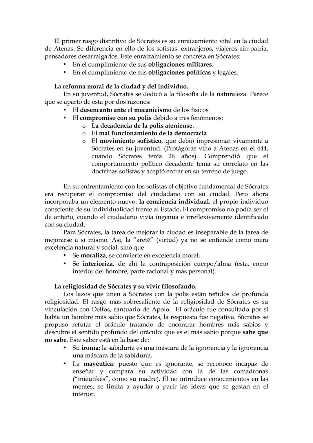 # Tema 2. LA SOFÍSTICA Y
# SÓCRATES: LA PREOCUPACIÓN
# POR EL HOMBRE
1. Los sofistas, maestros y críticos de la cultura.
2. Debate sobre la