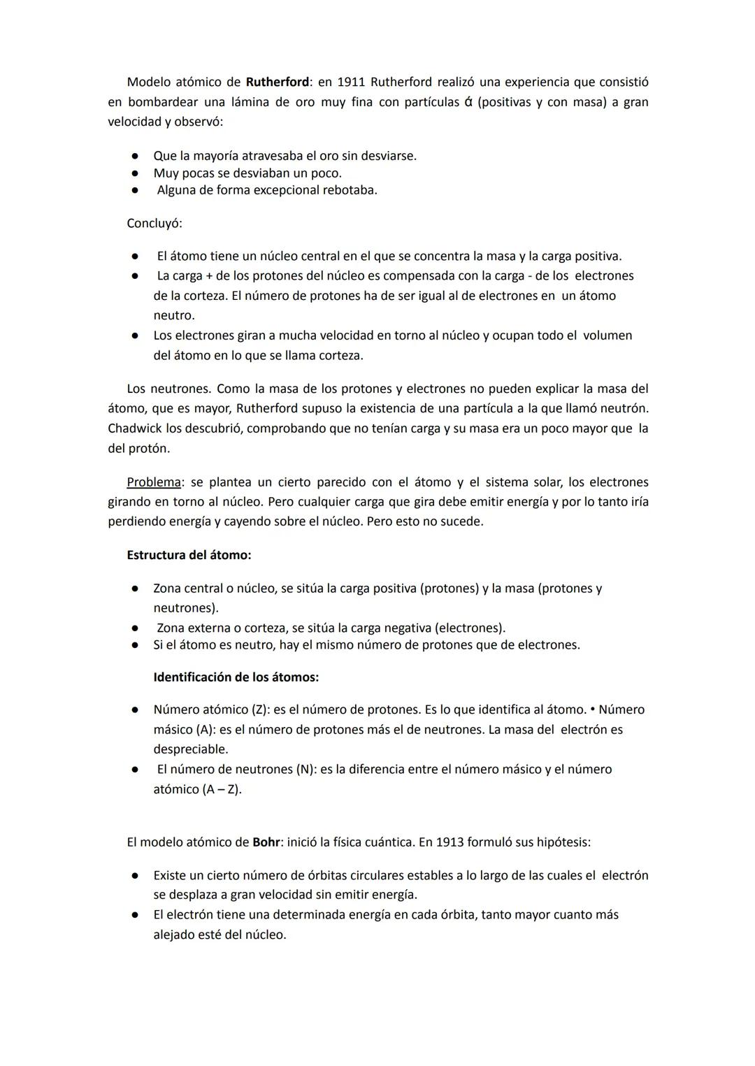 # MODELOS ATÓMICOS
Un modelo es la reproducción ideal de un fenómeno observado. Se ha de ajustar a los
hechos experimentales. Si estos camb