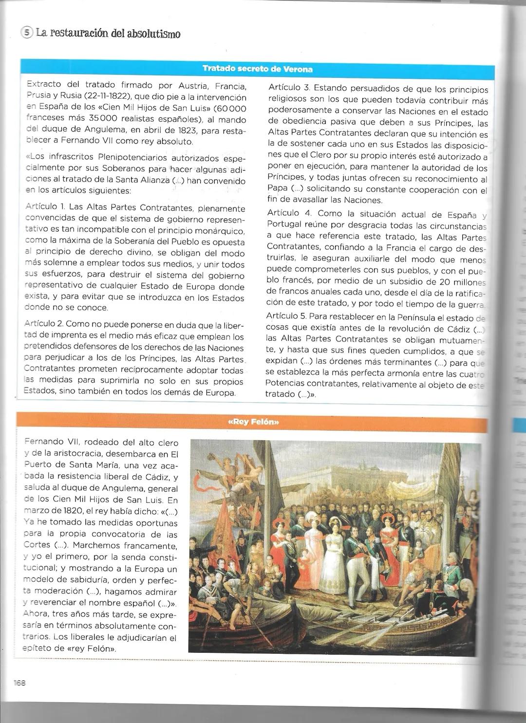 # S.XIX
CONSTITUCIÓN POLÍTICA DE LA MONARQUÍA ESPAÑOLA
En el nombre de Dios Todopoderoso, Padre, Hijo y Espíritu Santo, autor y supremo le