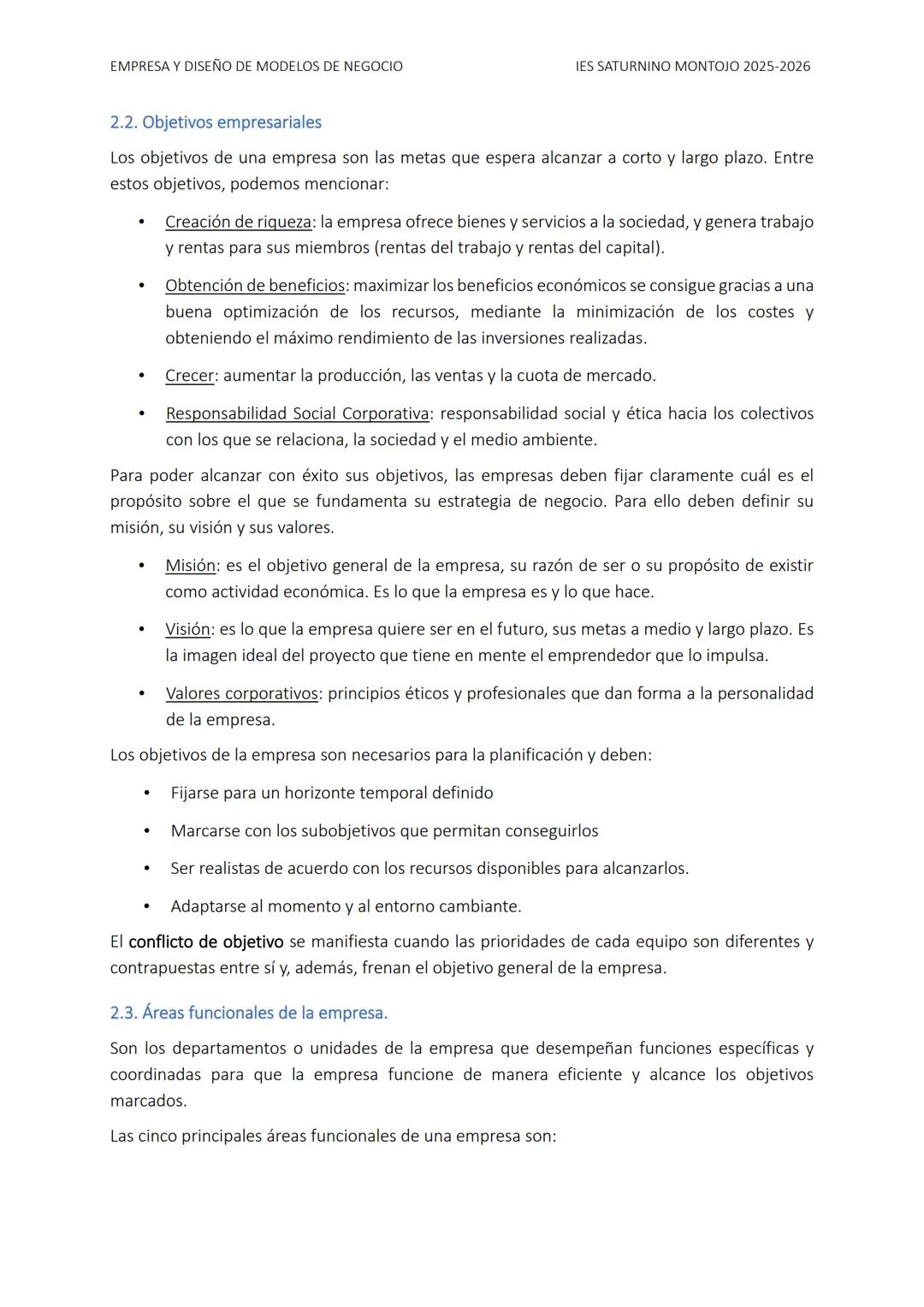 EMPRESA Y DISEÑO DE MODELOS DE NEGOCIO
IES SATURNINO MONTOJO 2025-2026
TEMA 1. LA EMPRESA
ÍNDICE
1. LA ACTIVIDAD ECONÓMICA
1.1. Factores