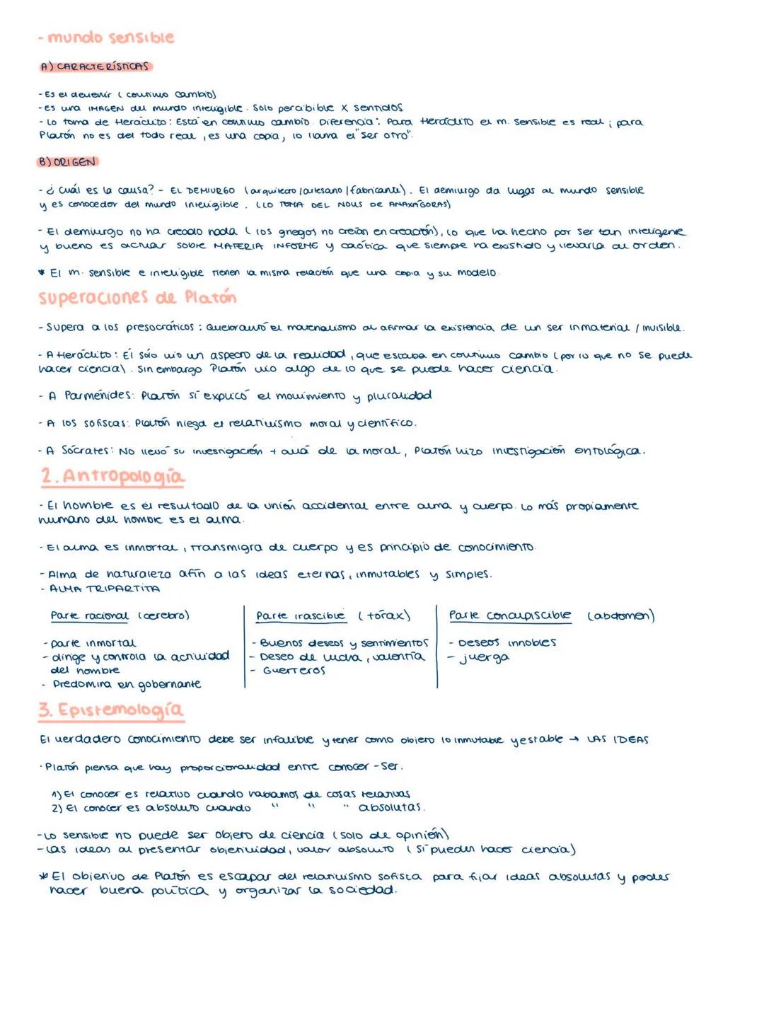 5. Política
Educación | Clases sociales | Parte del alma | Virtud
:---: | :---: | :---: | :---:
Gimnasia | Artesanos, | |
Música | Produc