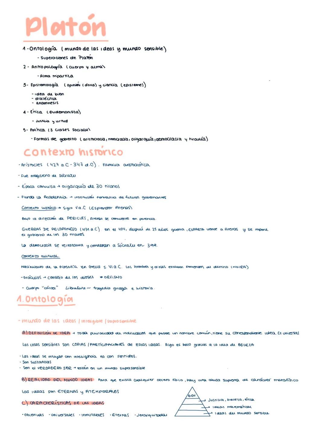 5. Política
Educación | Clases sociales | Parte del alma | Virtud
:---: | :---: | :---: | :---:
Gimnasia | Artesanos, | |
Música | Produc