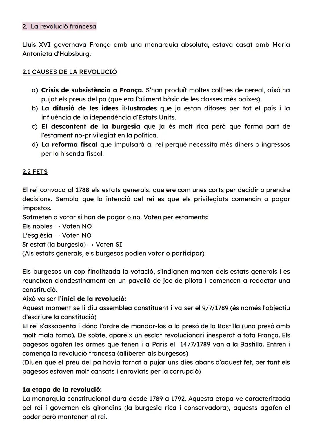 # INTRODUCCIÓ (TEMA 1)
UNA ÉPOCA DE REVOLUCIONS. L'ORIGEN DE L'ESTAT LIBERAL
★Introducció:
Revolució: Canvi radical - Transformació
S.XIX=