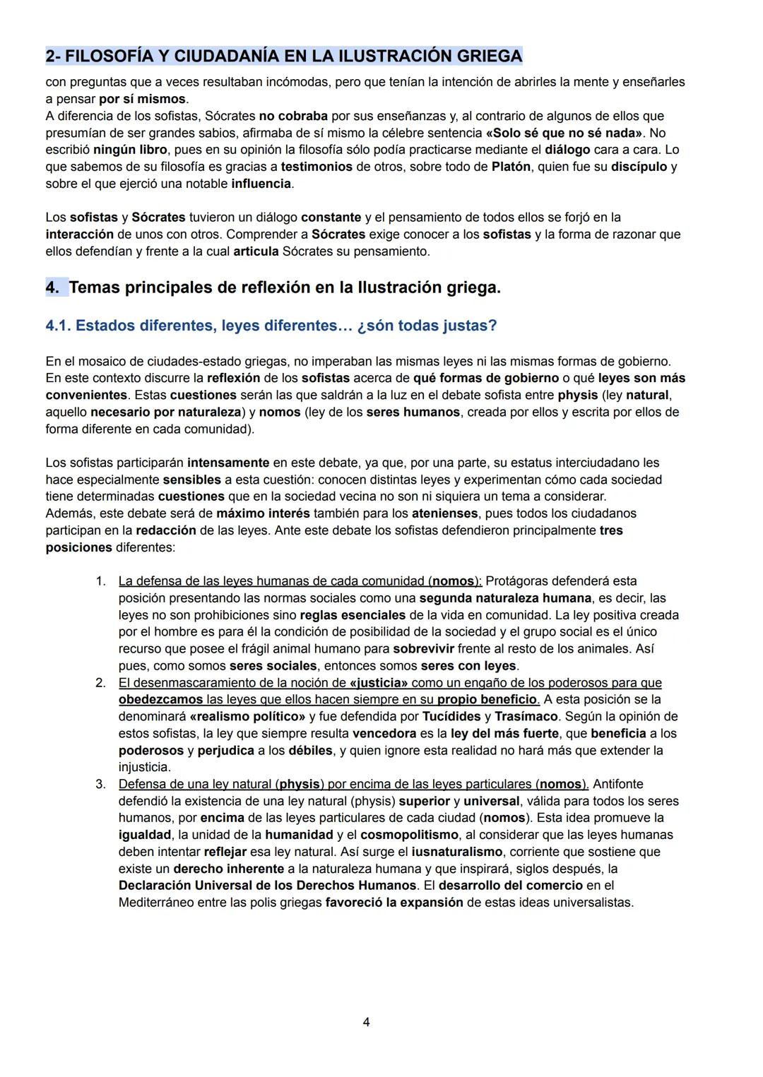 2- FILOSOFÍA Y CIUDADANÍA EN LA ILUSTRACIÓN GRIEGA
1. La ciudad de Atenas y la ilustración Griega
Las polis eran comunidades de griegos in