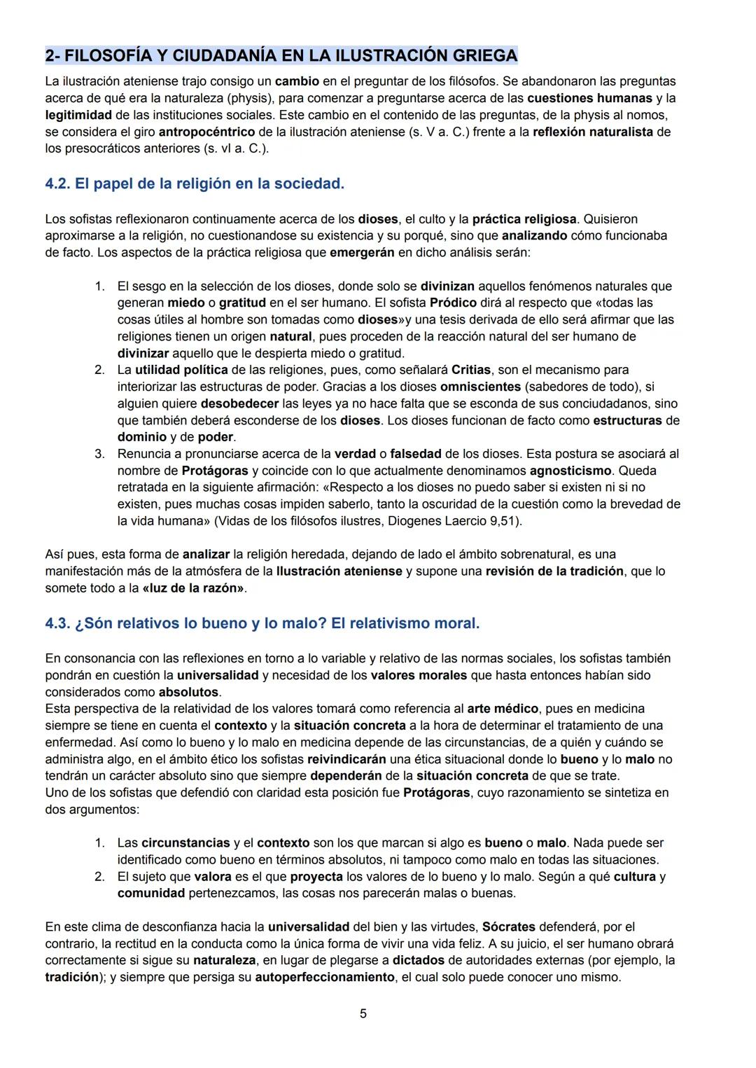 2- FILOSOFÍA Y CIUDADANÍA EN LA ILUSTRACIÓN GRIEGA
1. La ciudad de Atenas y la ilustración Griega
Las polis eran comunidades de griegos in