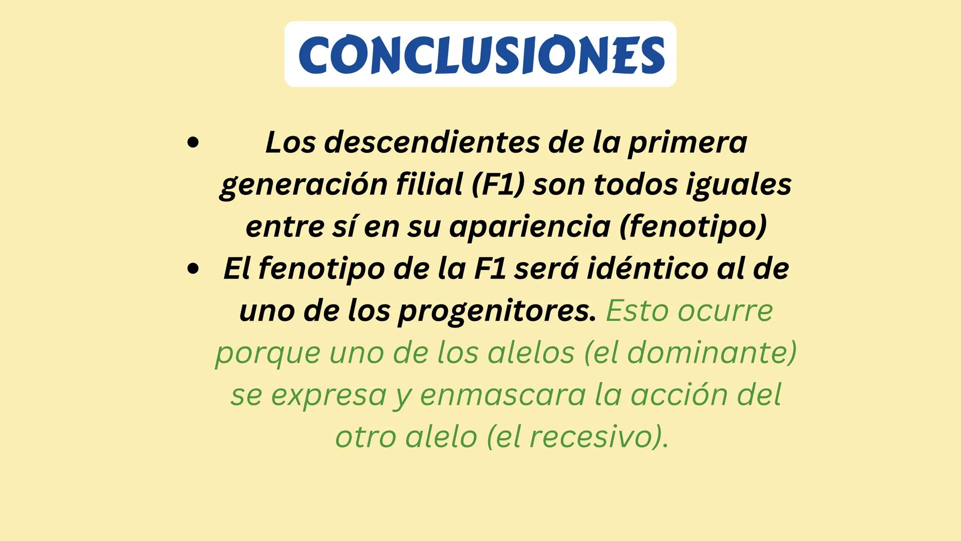 # GENÉTICA
MENDELIANA Y HUMANA # CONCEPTOS
-GEN: Porción de ADN que codifica una
proteína que va a expresar un caracter.
-ALELO: Variante