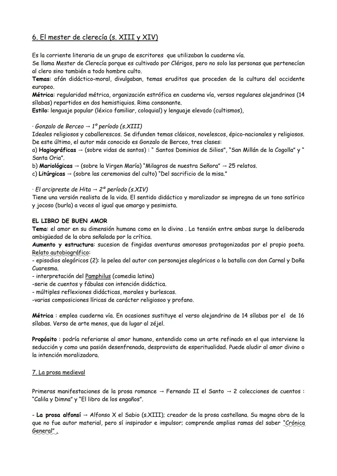 # TEMA 9: LA LITERATURA MEDIEVAL
1. Contexto histórico, social y cultural (s. XII XIV)
La sociedad se divide en: nobleza, clero y campesin