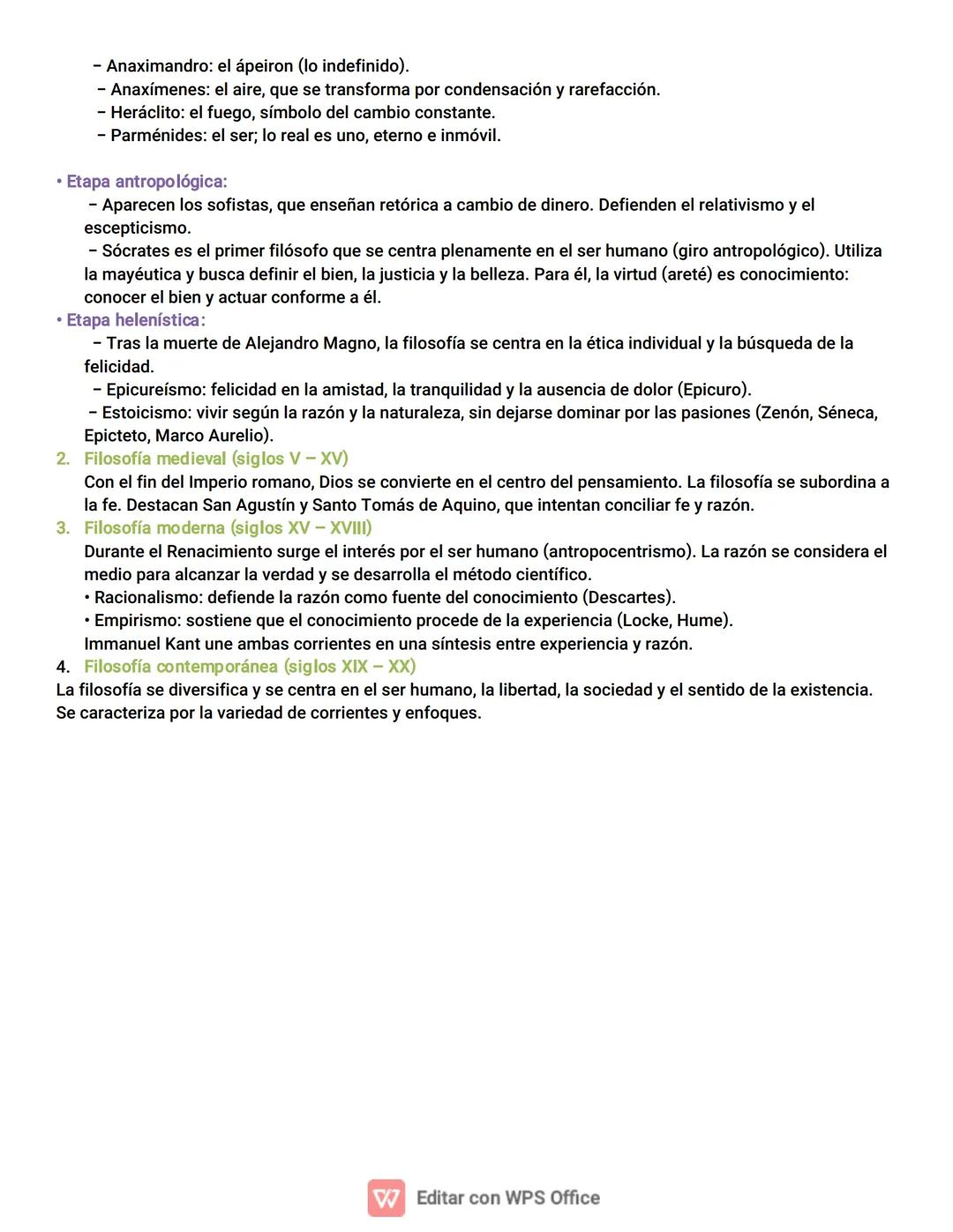 # 1. ¿Qué es la filosofía?
La filosofía nació en Grecia en el siglo VI a.C. (hace unos 2500 años). Proviene de las palabras griegas philos