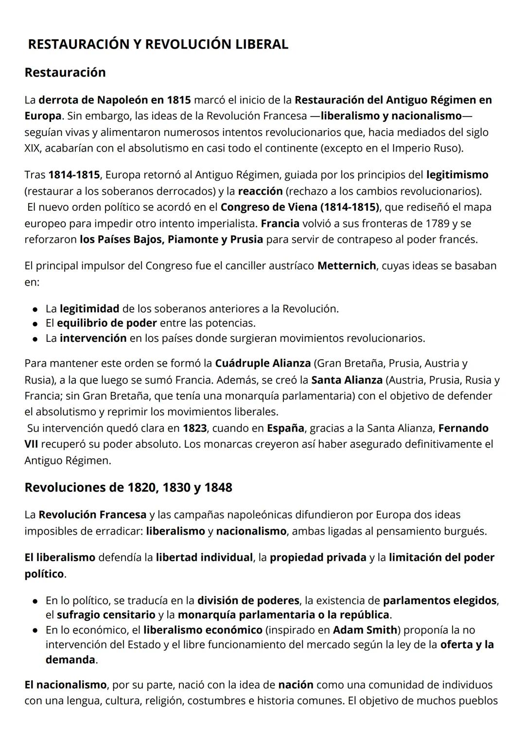 # TEMA 2: las revoluciones liberales
1. INTRODUCCION
En el siglo XVIII, el fortalecimiento de la burguesía y la difusión de la llustración