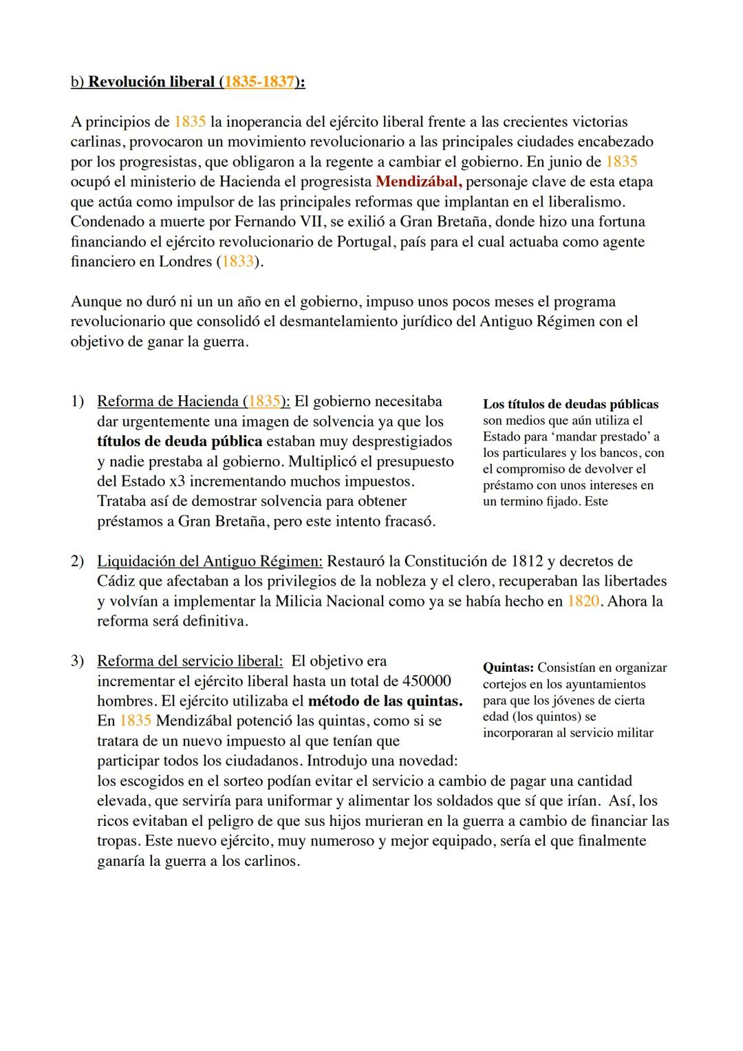 # TEMA 3: LA CONSTRUCCIÓN DE UN ESTADO
LIBERAL. ISABEL II (1833-1868).
REGENCIA
REGENCIA
M. CRISTINA ESPARTERO
MINORIA D'EDAT D'ISABEL
183