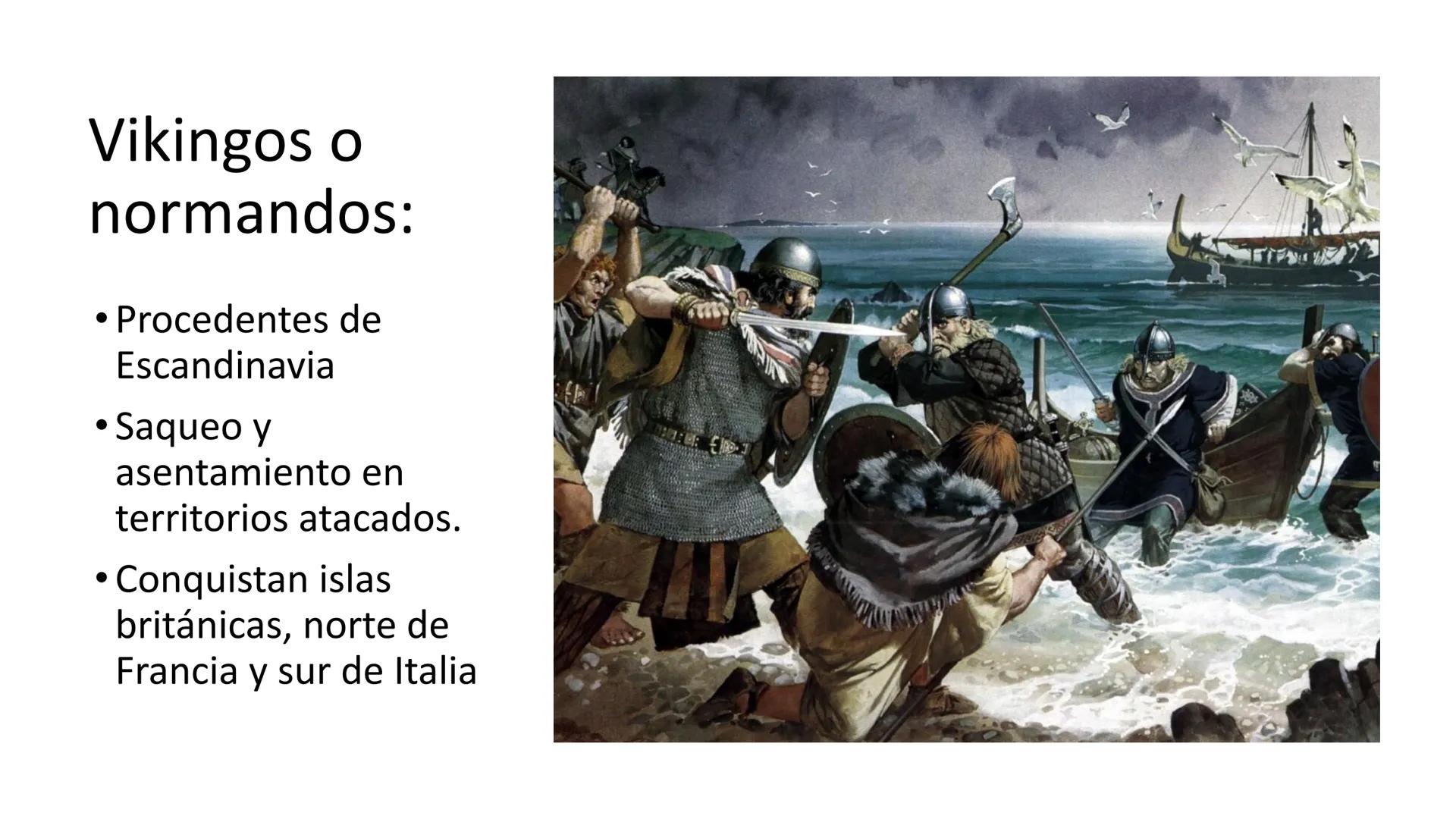# TEMA 2. LA
SOCIEDAD
FEUDAL.
DERECHOS Y
DESIGUALDADES # 1. NUEVAS OLEADAS DE INVASIONES # 1.1.VIKINGOS, MAGIARES Y SARRACENOS
Europa en el