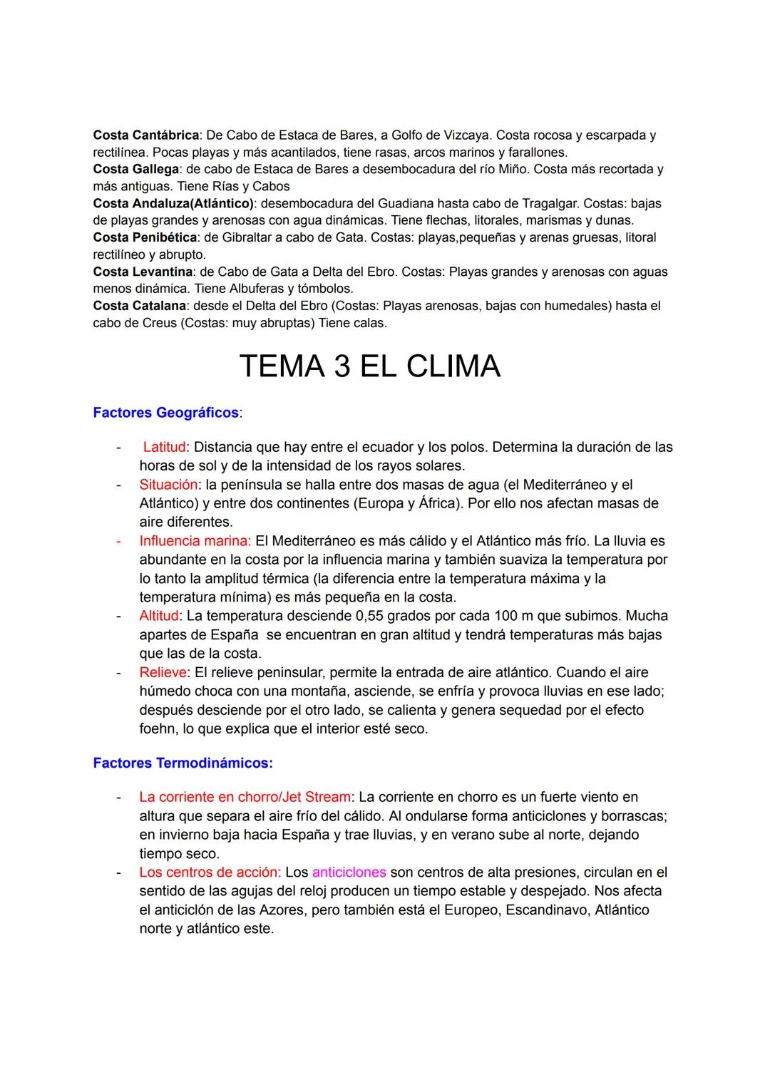 # TEMA 2 EL RELIEVE
1. Características generales del relieve español
- Superficie: 581.353 km²
- Altitud media: 660 m, el segundo país más