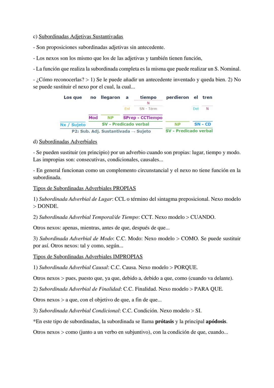 SINTAXIS
1. LOS SINTAGMAS.
Un sintagma es un conjunto de palabras cuyo núcleo es la palabra que le da nombre.
1.1 Tipos de Sintagmas.
a)
