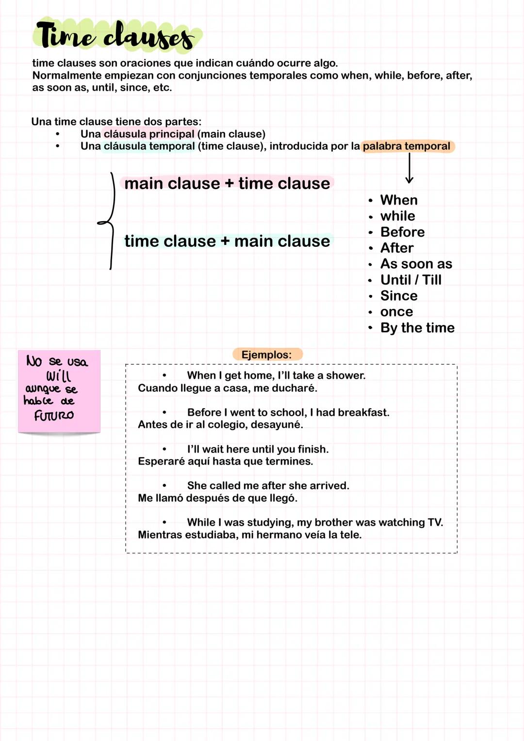 2024-2025
ENGLISH # Los condicionales
Zero conditional
para hablar de hechos generales, verdades universales o cosas que siempre
pasan si