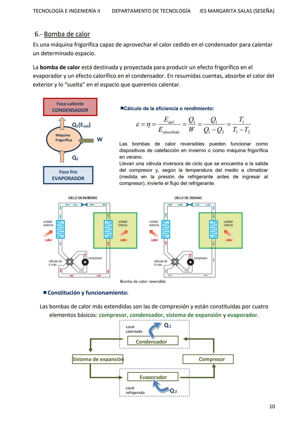 TECNOLOGÍA E INGENIERÍA II
DEPARTAMENTO DE TECNOLOGÍA IES MARGARITA SALAS (SESEÑA)
# TEMA 2: MÁQUINAS TÉRMICAS
## PARTE 1
La termodinámic
