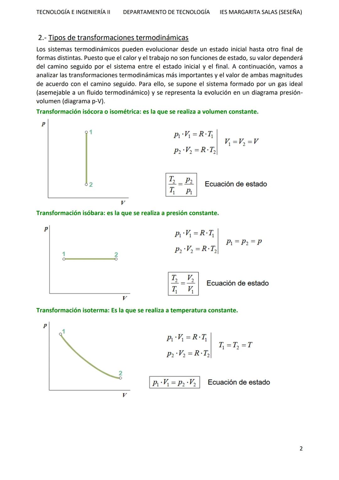TECNOLOGÍA E INGENIERÍA II
DEPARTAMENTO DE TECNOLOGÍA IES MARGARITA SALAS (SESEÑA)
# TEMA 2: MÁQUINAS TÉRMICAS
## PARTE 1
La termodinámic