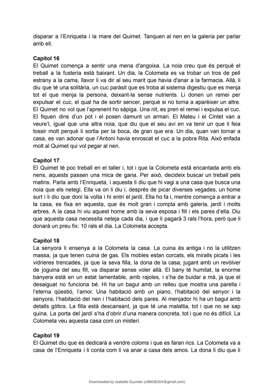 # studocu
La plaça del diamant, resum detallat per capítols
Llengua Catalana i Literatura II (Institut Manuel Carrasco i Formiguera)
Sca