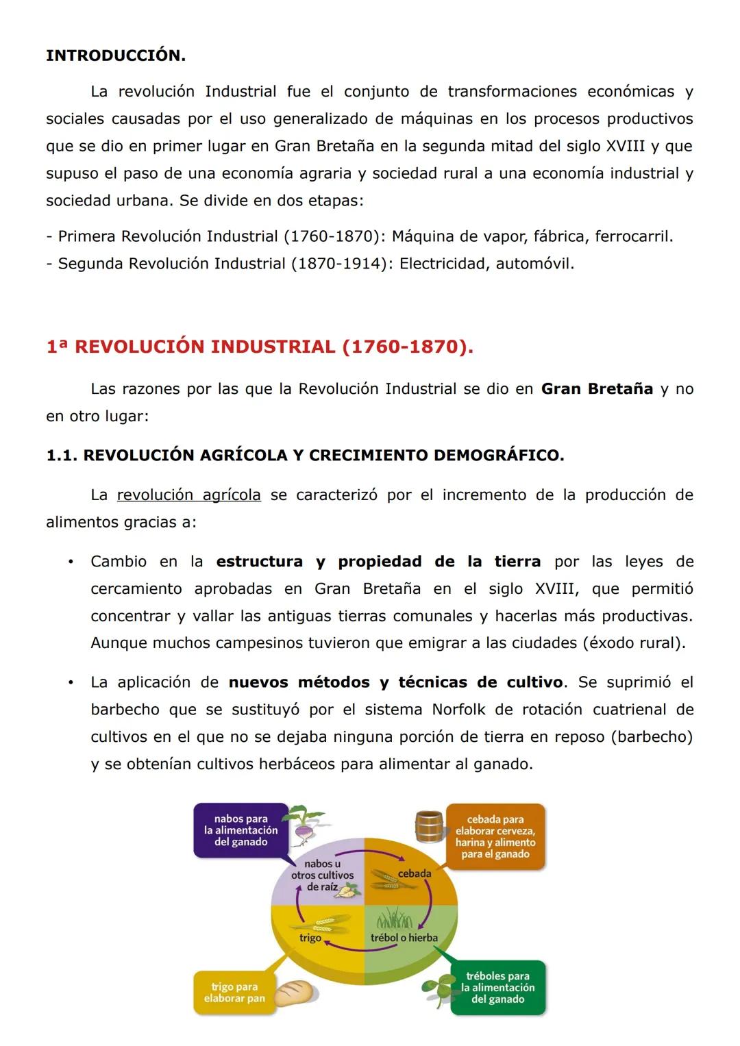 # INTRODUCCIÓN.
La revolución Industrial fue el conjunto de transformaciones económicas y
sociales causadas por el uso generalizado de máqu