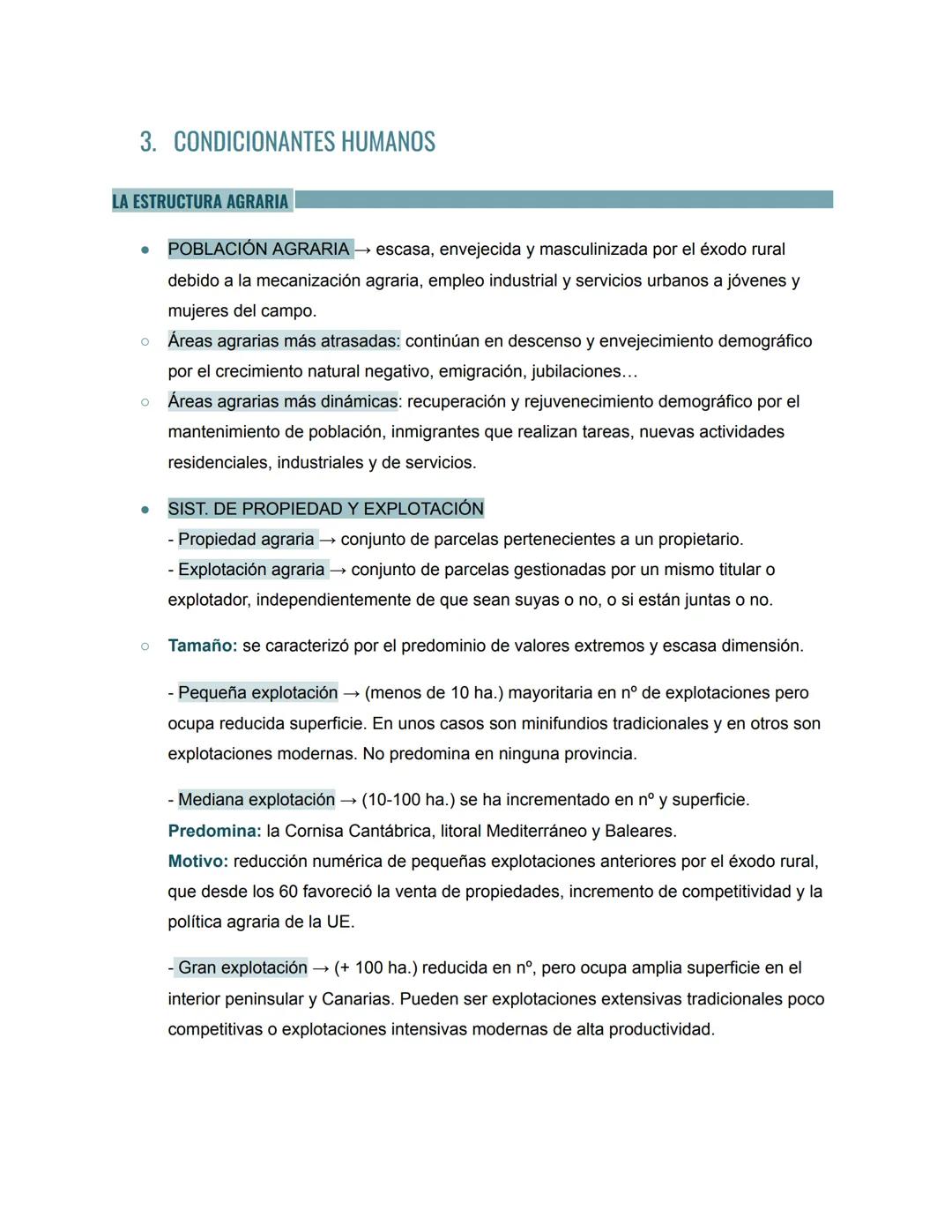 # UNIDAD 5
# LOS ESPACIOS DEL SECTOR PRIMARIO
1. ESPACIO RURAL Y AGRARIO
* ESPACIO RURAL → territorio no urbanizado, municipios de meno