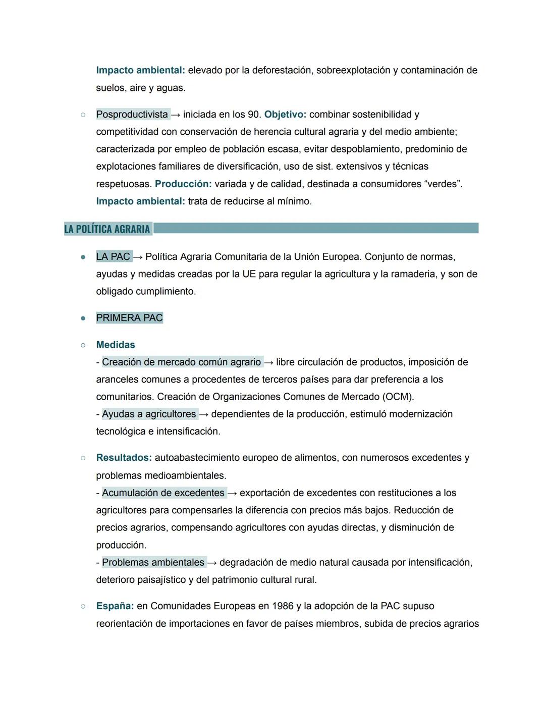 # UNIDAD 5
# LOS ESPACIOS DEL SECTOR PRIMARIO
1. ESPACIO RURAL Y AGRARIO
* ESPACIO RURAL → territorio no urbanizado, municipios de meno