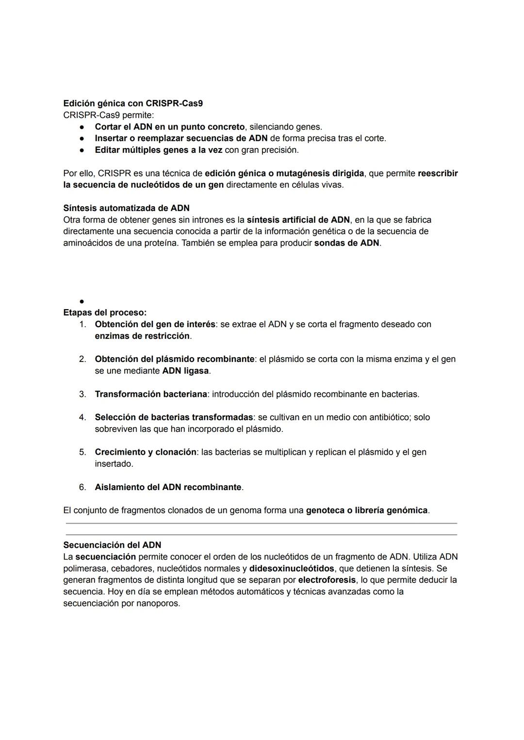 # TEMA 14: BIOTECNOLOGÍA
La biotecnología consiste en la utilización de las propiedades y los componentes de los seres vivos
para fines prác