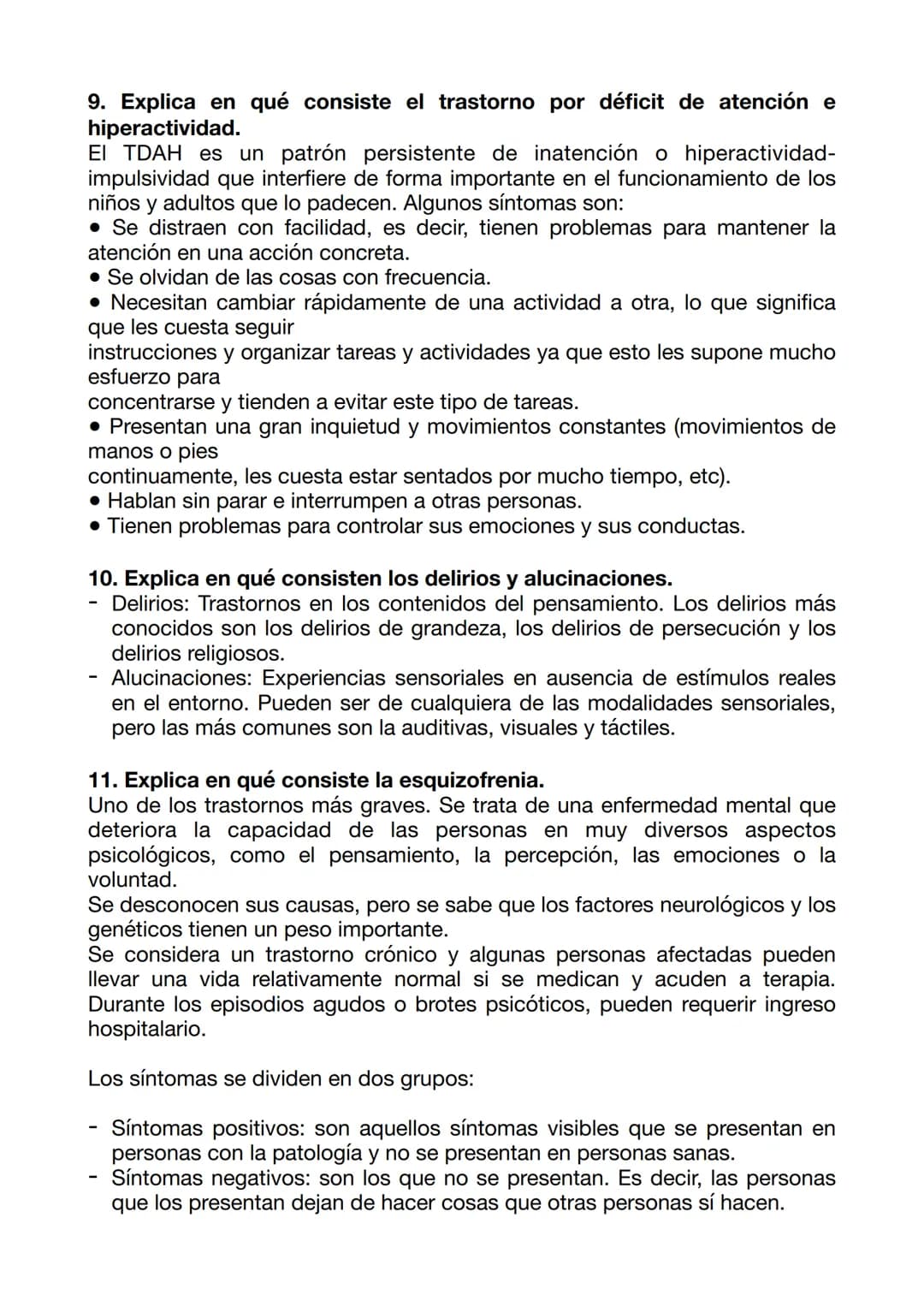 # Cuestionario de psicología I.
1. Explica las 4 escuelas clásicas de la psicología.
a) Psicoanálisis de Freud (creador del psicoanálisis)