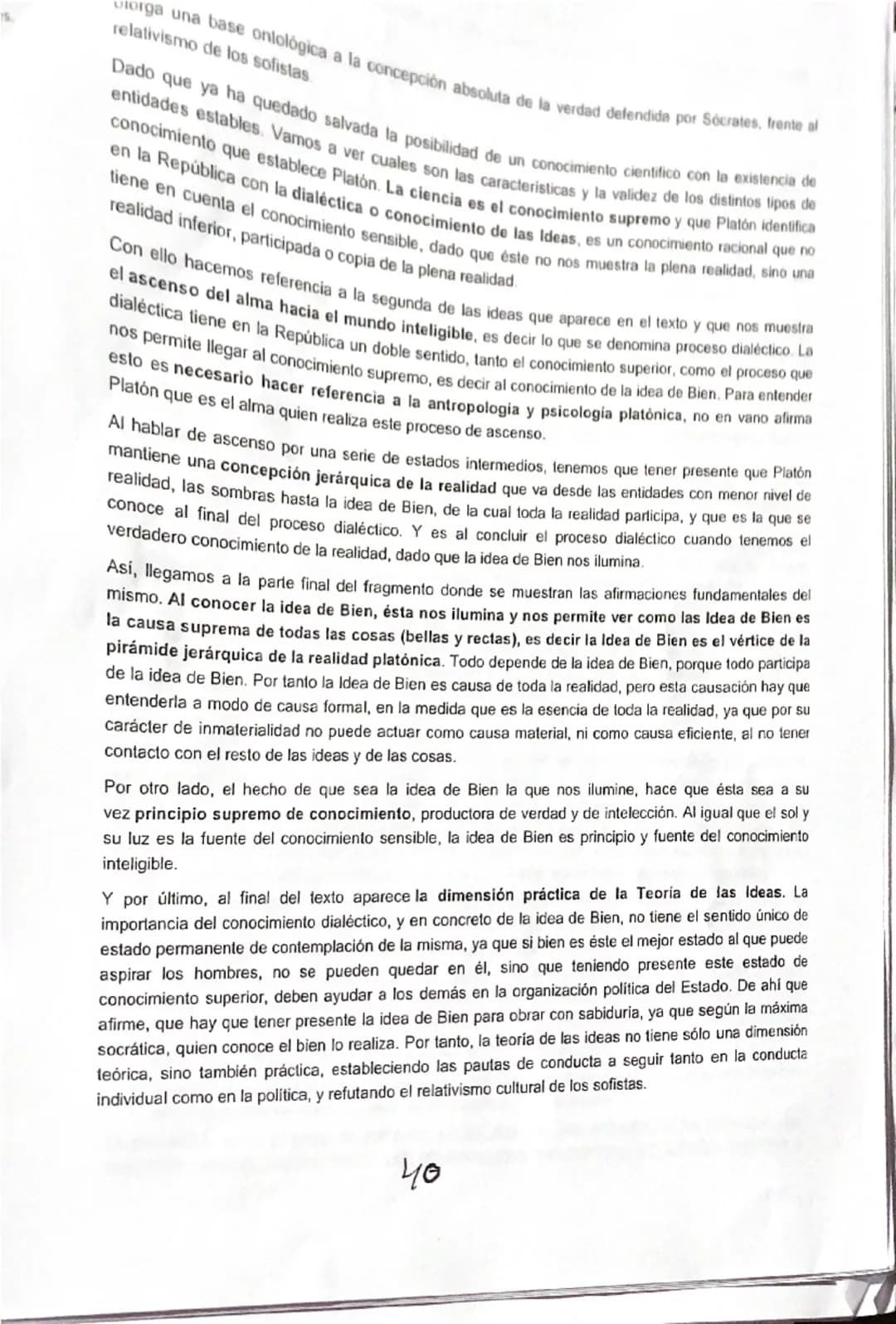 Actúa como origen y fundamento de la N
- Señala quién son de Mileto: X Ar
Comentario de Platón. Resuelto
(Copyright © 2013 Fil.ex "El laber
