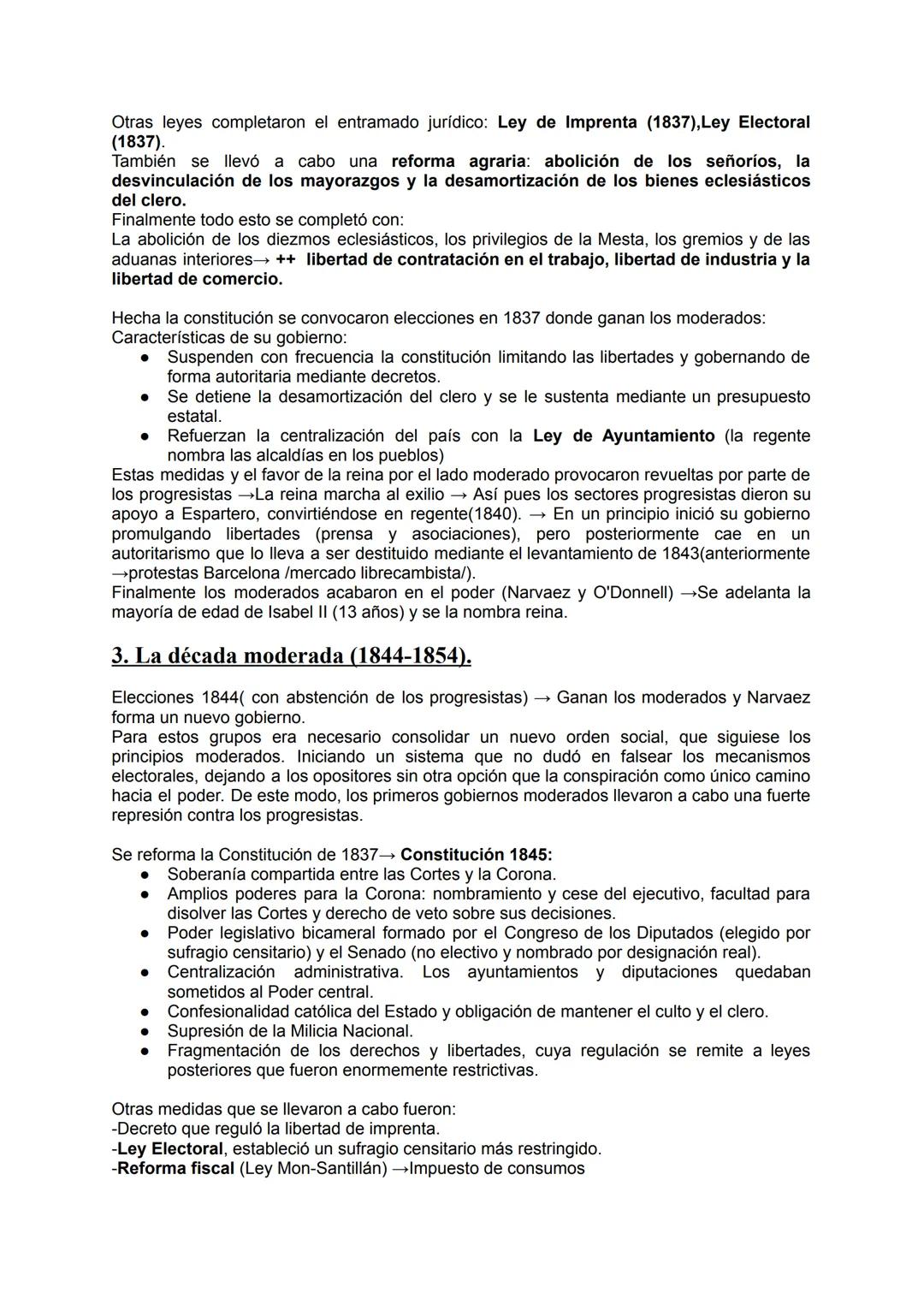 ESQUEMA TEMA 2 (1833-1868)
Introducción
1833 proceso de cambio y revolución->
-Desaparición del Antiguo Régimen y la implantación del estado