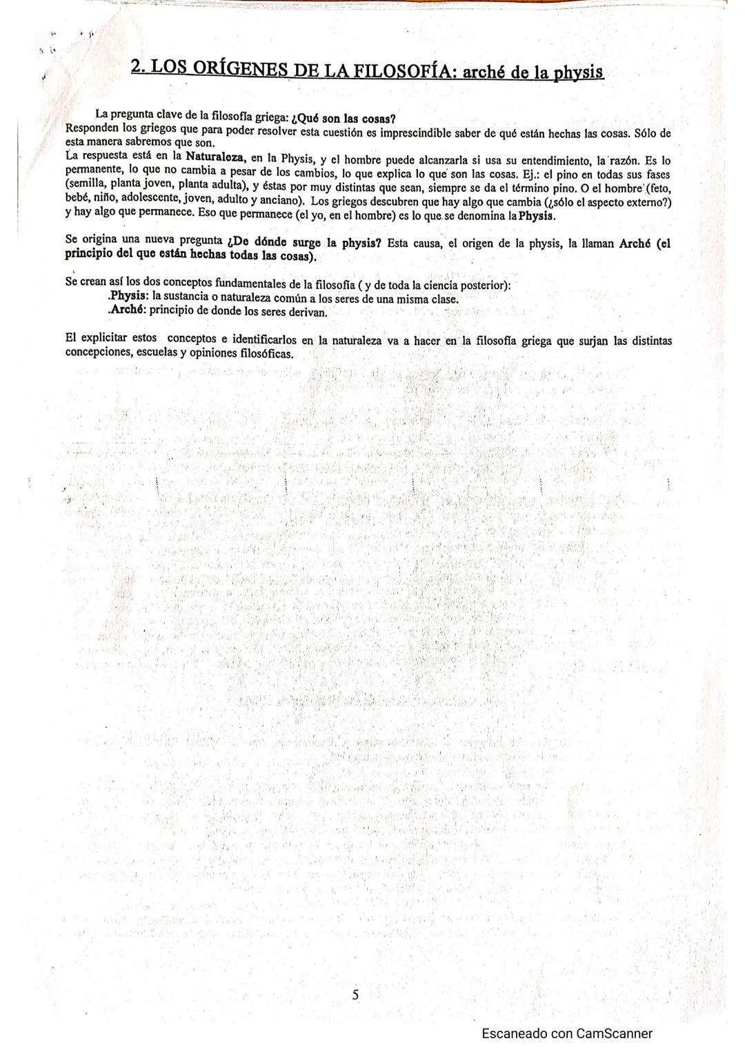 # 1º Trimestre: Historia de la Filosofía
TEMA 1: EL ORIGEN DE LA FILOSOFÍA (siglo VII a.C.)
1. Paso del MITO al LOGOS
Textos
2. Los orígen