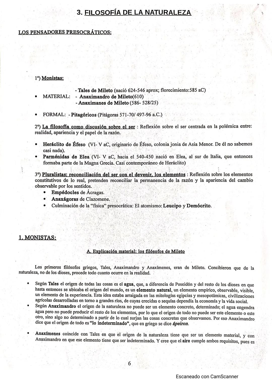 # 1º Trimestre: Historia de la Filosofía
TEMA 1: EL ORIGEN DE LA FILOSOFÍA (siglo VII a.C.)
1. Paso del MITO al LOGOS
Textos
2. Los orígen
