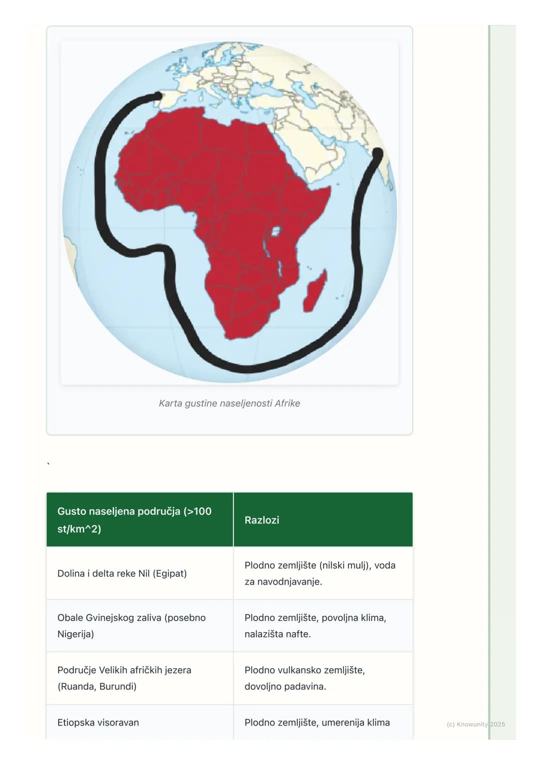 # Stanovništvo Afrike (broj,
raspored, gustina, kretanje,
struktura)
Stanovništvo Afrike
Afrika je kontinent sa veoma brzim rastom broja