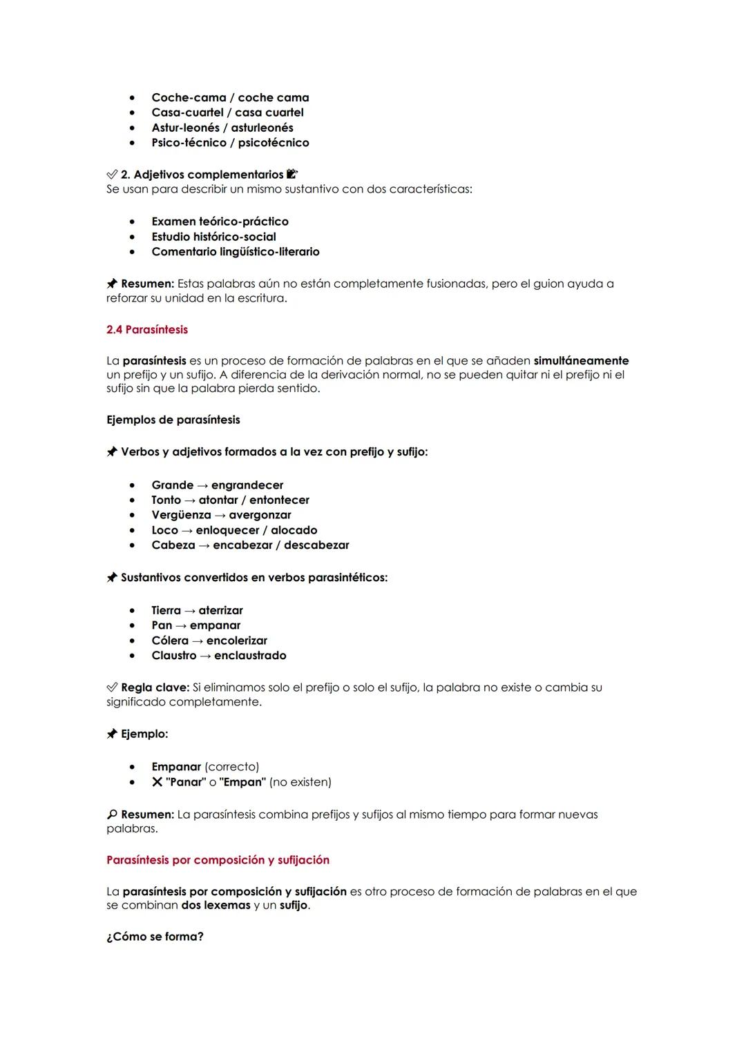 # La estructura de la palabra- Lengua
1. PALABRAS Y MONEMAS
Una palabra es una unidad del lenguaje que tiene significado y está formada po
