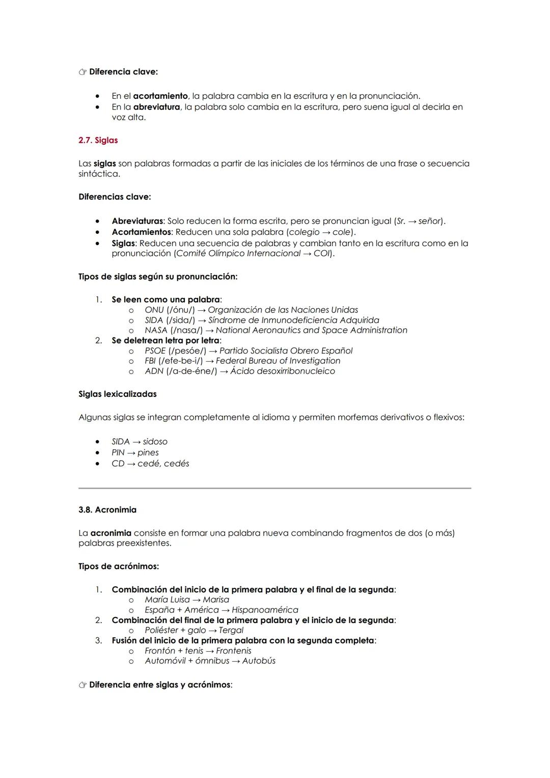 # La estructura de la palabra- Lengua
1. PALABRAS Y MONEMAS
Una palabra es una unidad del lenguaje que tiene significado y está formada po