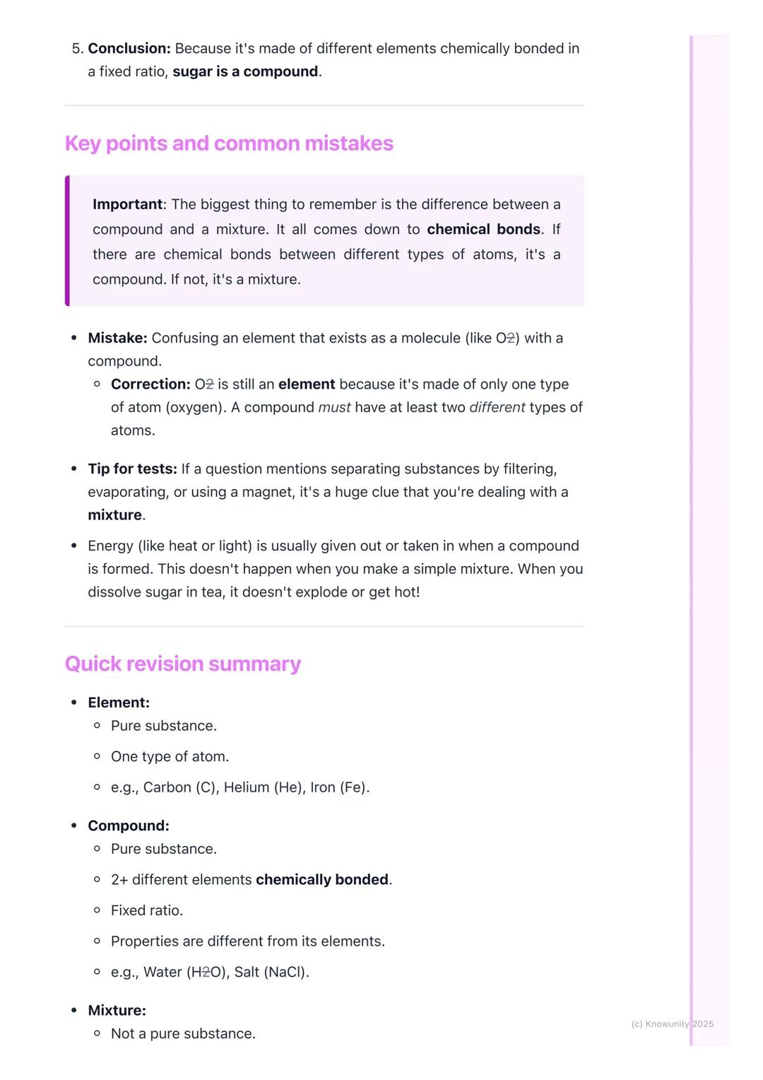 # Elements, Compounds, and
# Mixtures
## Introduction to substances
Everything around us is made of matter. This topic is all about how we