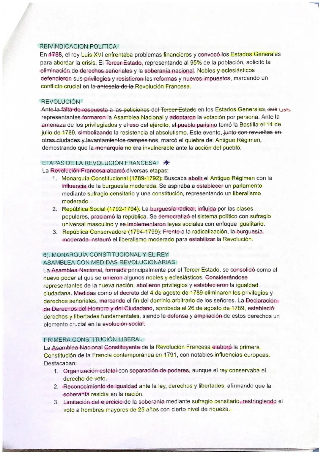 RESUMEN HISTORIA TEMA 1
1).ANTIGUO RÉGIMEN: era un sistema económico, político y social que dió en Europa
entre el siglo XVI y XVII.
Tenia u