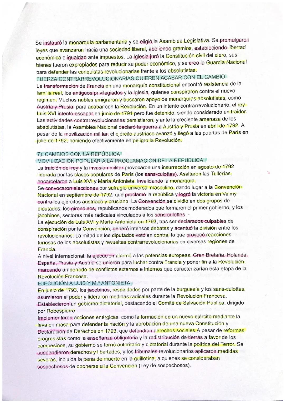 RESUMEN HISTORIA TEMA 1
1).ANTIGUO RÉGIMEN: era un sistema económico, político y social que dió en Europa
entre el siglo XVI y XVII.
Tenia u