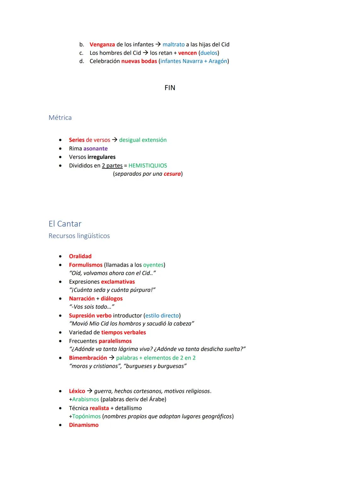 # EL CANTAR DEL MÍO CID
1140?-3730 versos
Argumento
- Rodrigo Díaz de Vivar = el Cid Campeador (caballero de la corte)
- Muerte: Sancho II