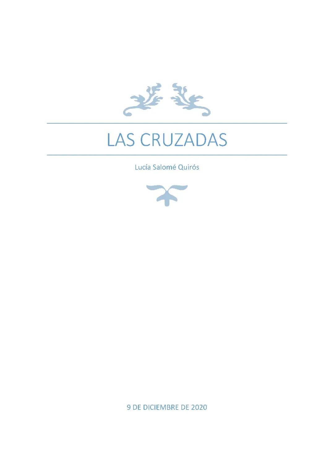 Las cruzadas