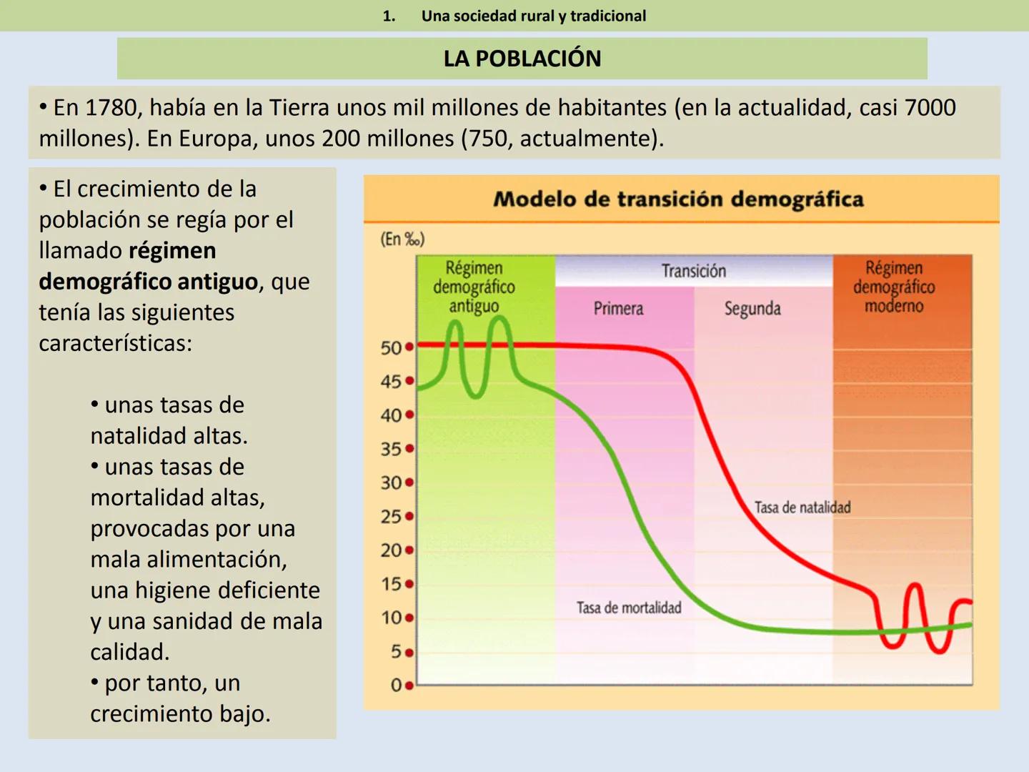 HISTORIA DEL MUNDO CONTEMPORÁNEO
1º BACHILLERATO
TEMA 1.
EL ANTIGUO RÉGIMEN Y LA ILUSTRACIÓN. ÍNDICE
1. Una sociedad rural y tradicional
2.