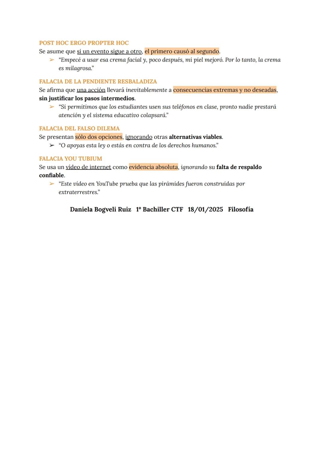# Falacias
ARGUMENTO AD ANTIQUITATEM
Es una falacia lógica que argumenta que algo es verdadero o correcto solo porque ha
existido durante m