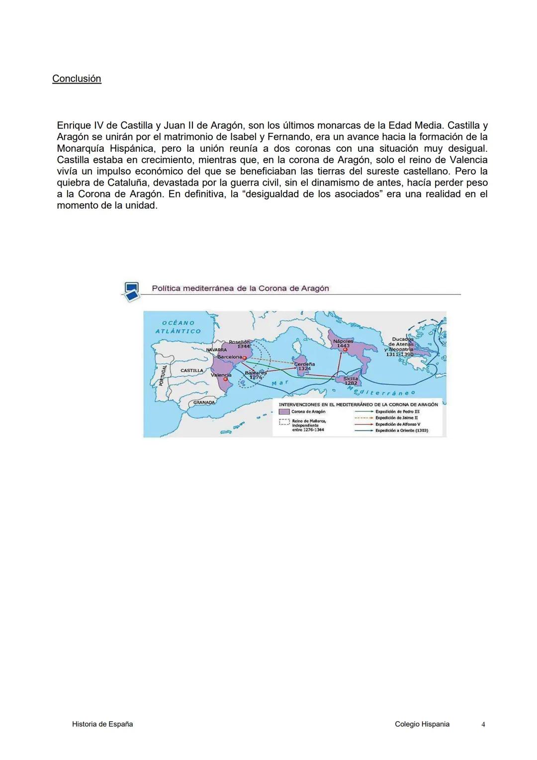 3
3. CASTILLA Y ARAGÓN EN LA BAJA EDAD MEDIA
Introducción
A los siglos XIV y XV se les denomina Baja Edad Media, fue una etapa de crisis en