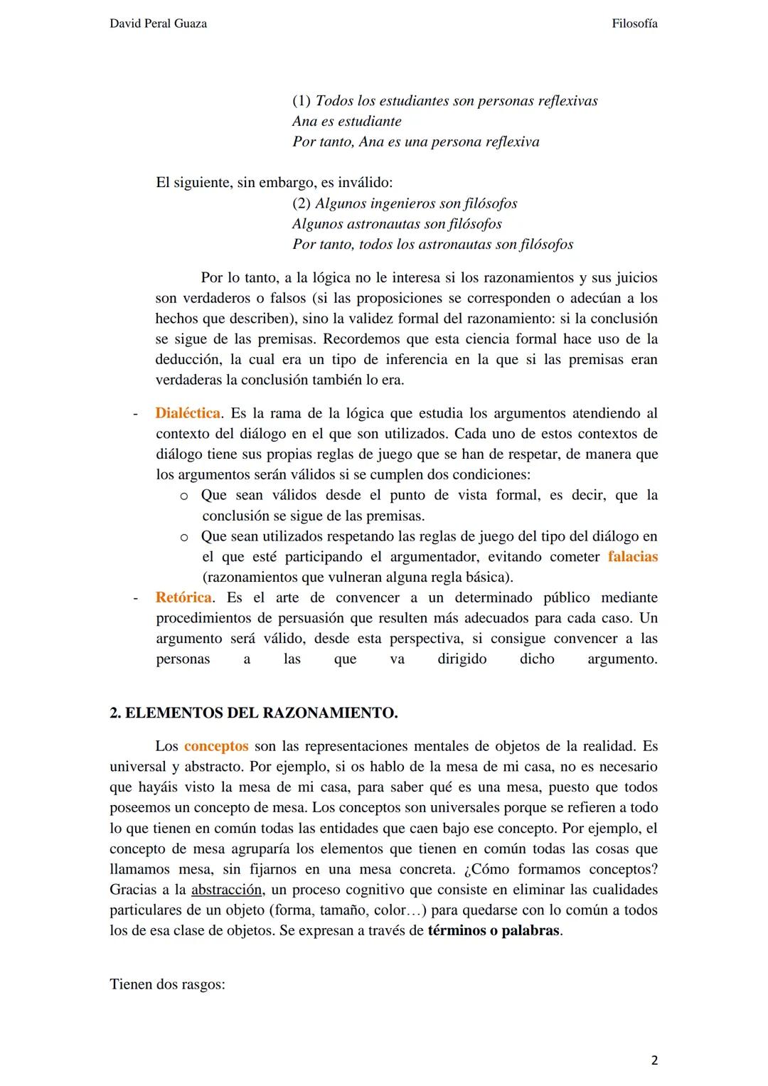 David Peral Guaza
TEMA 4: LA LÓGICA FORMAL.
1. LA LÓGICA COMO DISCIPLINA.
2. ELEMENTOS DEL RAZONAMIENTO
2.1. TIPOS DE PROPOSICIONES.
2.2. LA
