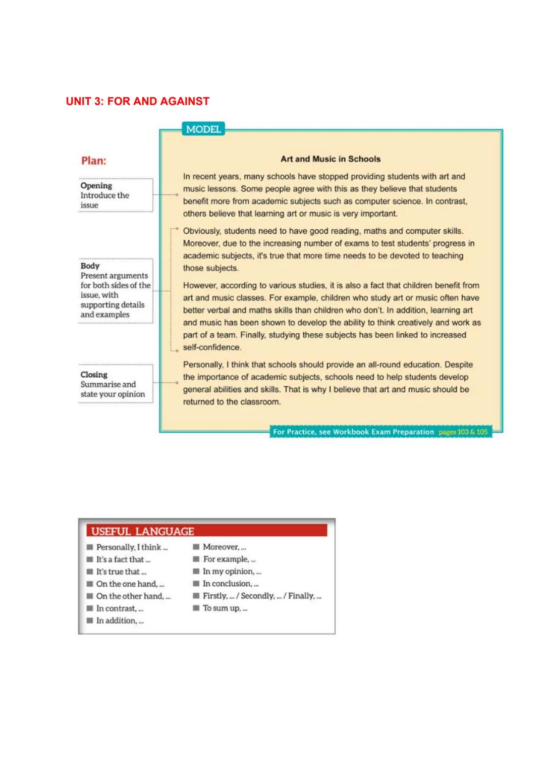 # UNIT 1: INFORMAL E-MAIL
MODEL
Send Options Help
To
JoelS@broadmail.org
Plan:
Subject
Summer Holiday
Greeting
Opening remarks
Bod